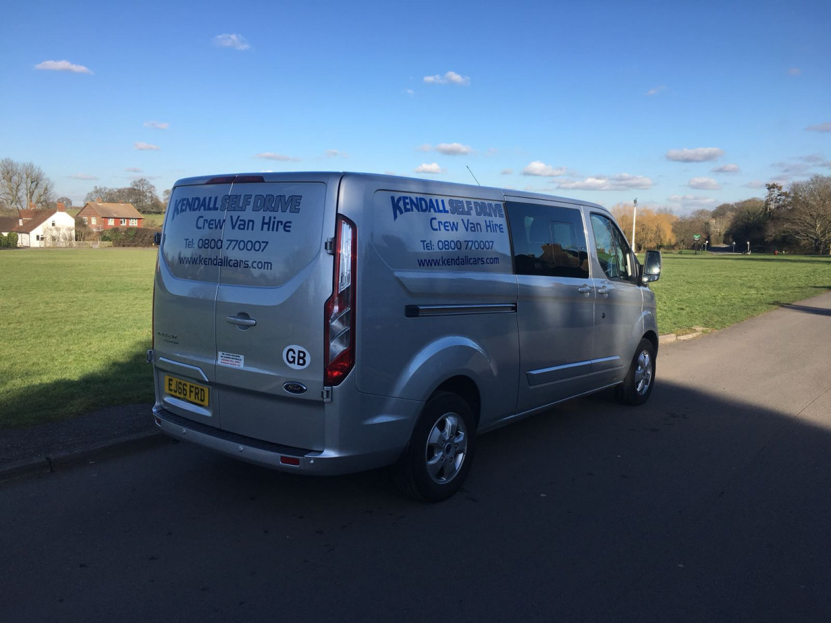 crew cab van hire near me