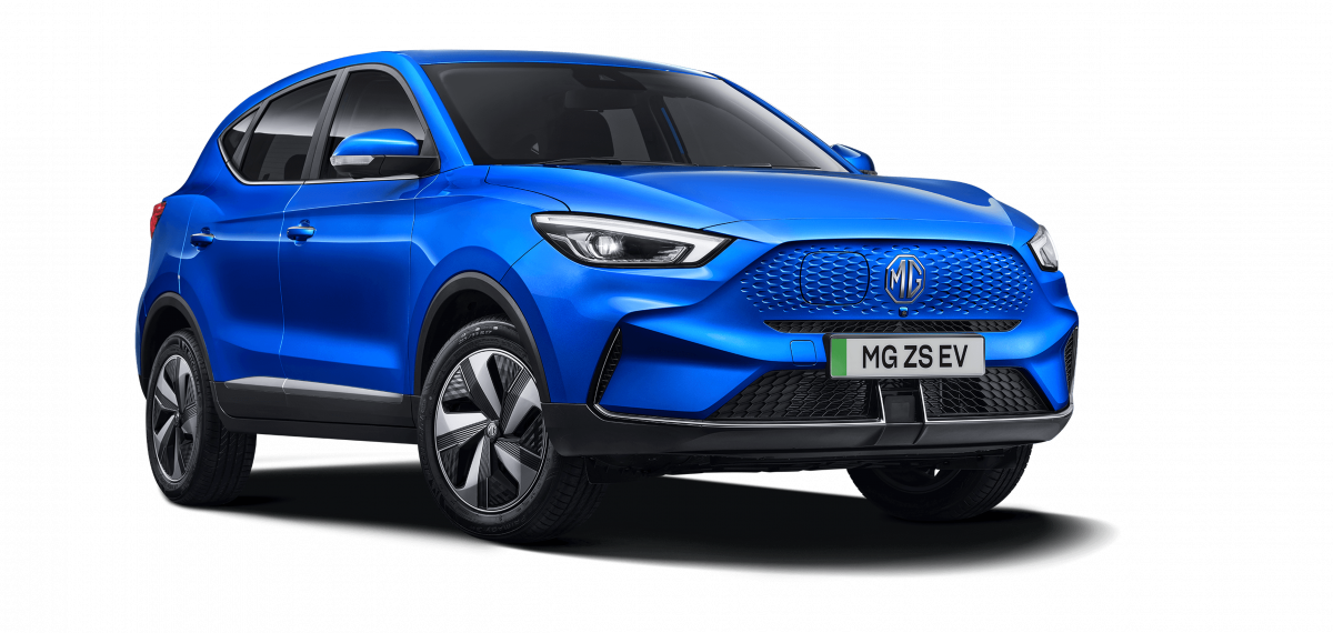 100 Electric SUV MG ZS EV Long range Kendall Cars Ltd
